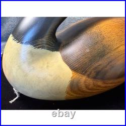 Big Sky Carvers Canada Goose Decoy with Anchor Kissy Durham Signed 16in