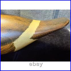 Big Sky Carvers Canada Goose Decoy with Anchor Kissy Durham Signed 16in