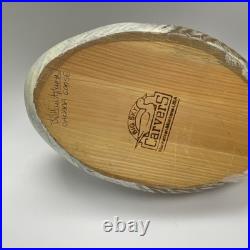 Big Sky Carvers Canada Goose Wood Carving Hand Painted Signed by B. S. Williams