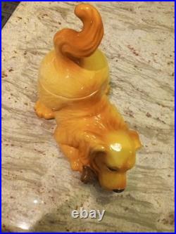 Big Sky Carvers Canine Cocker Spaniel Cookie Jar. New. Excellent Condition