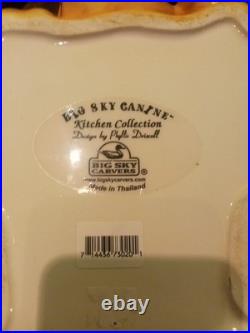Big Sky Carvers Canine Cocker Spaniel Cookie Jar. New. Excellent Condition