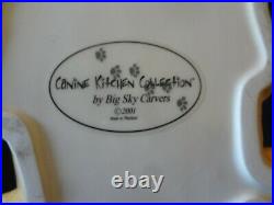Big Sky Carvers Canine Collection Golden Retriever Puppy Dog Biscuit Cookie Jar