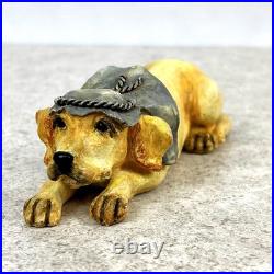 Big Sky Carvers Canine Dog Christmas Nativity 9-Piece Set Plus Wooden Manger