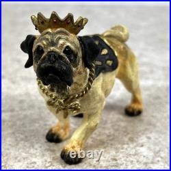 Big Sky Carvers Canine Dog Christmas Nativity 9-Piece Set Plus Wooden Manger