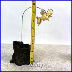 Big Sky Carvers Canine Dog Christmas Nativity 9-Piece Set Plus Wooden Manger