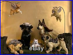 Big Sky Carvers Canine Dog Nativity Set Dogtivity I Pug Chihuahua Labador