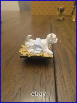 Big Sky Carvers Canine Dogtivity Dog Nativity 9 Piece Set I in Original Box
