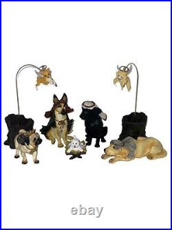 Big Sky Carvers Canine Dogtivity Dog Nativity Figures 9 Piece Set