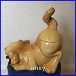Big Sky Carvers Canine Kitchen Collection Golden Retriever Cookie Jar 2001 Rare