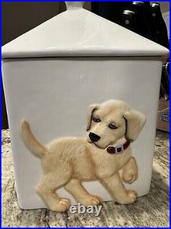 Big Sky Carvers Canine Labrador Golden Retriever Jar