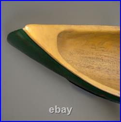 Big Sky Carvers Canoe Imitation Wood 22.5 Mountain, Camp, Lake Home Decor