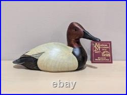 Big Sky Carvers Canvasback Wooden Duck Decoy American Miniature Series Signed