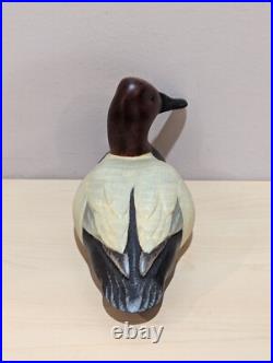 Big Sky Carvers Canvasback Wooden Duck Decoy American Miniature Series Signed