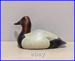 Big Sky Carvers Canvasback Wooden Duck Decoy American Miniature Series Signed