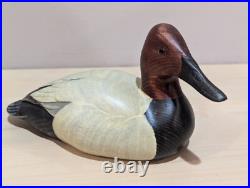 Big Sky Carvers Canvasback Wooden Duck Decoy American Miniature Series Signed