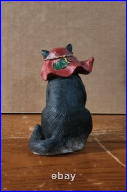 Big Sky Carvers Cativity I-Cat Nativity-Mary, Joseph, Jesus, Angels -Damage