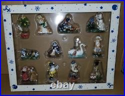 Big Sky Carvers Cats 12 Days Of Christmas Ornament Set
