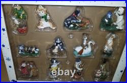 Big Sky Carvers Cats 12 Days Of Christmas Ornament Set