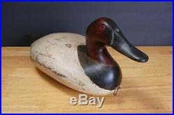 Big Sky Carvers Chesapeake Collection Solid Wood Carved Duck Decoy