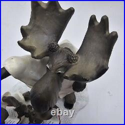 Big Sky Carvers Chior Of Moose Mountian Mooses By Phyllis Driscoll 1996 EUC