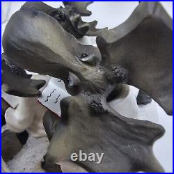 Big Sky Carvers Chior Of Moose Mountian Mooses By Phyllis Driscoll 1996 EUC