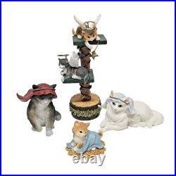 Big Sky Carvers Christmas Cativity I Nativity Vintage Figurine Set of 4 with Box