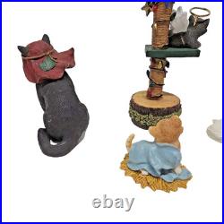 Big Sky Carvers Christmas Cativity I Nativity Vintage Figurine Set of 4 with Box
