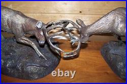 Big Sky Carvers Composite Bronzed Sculpture Dominance 2001 Bradford Williams