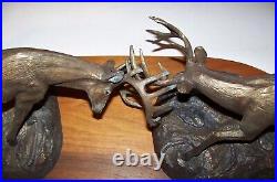 Big Sky Carvers Composite Bronzed Sculpture Dominance 2001 Bradford Williams