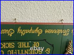 Big Sky Carvers Country Doctor Sign Hand Painted Wood Montana Decor