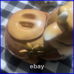 Big Sky Carvers Cow 12 Cookie Jar Belle The Cow 2003 Rare