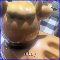 Big Sky Carvers Cow 12 Cookie Jar Belle The Cow 2003 Rare