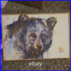 Big Sky Carvers Dean Crouser Framed Wildlife Print Set of 5 Ready to Hang