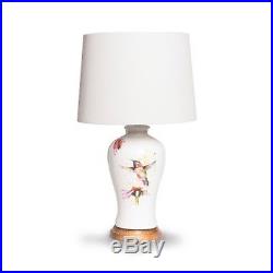 Big Sky Carvers Dean Crouser PeeWee Hummingbird Porcelain Table Lamp & Shade