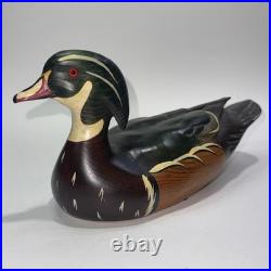 Big Sky Carvers Decoys 10 Wood Drake Duck Decoy Signed Pre Owned