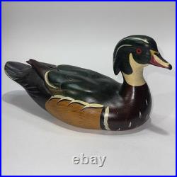 Big Sky Carvers Decoys 10 Wood Drake Duck Decoy Signed Pre Owned