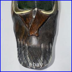 Big Sky Carvers Decoys 10 Wood Drake Duck Decoy Signed Pre Owned