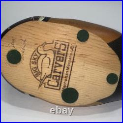 Big Sky Carvers Decoys 10 Wood Drake Duck Decoy Signed Pre Owned