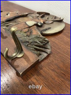 Big Sky Carvers Deer/ Elk Woodland Themed Hanging Coat/Hat Rack