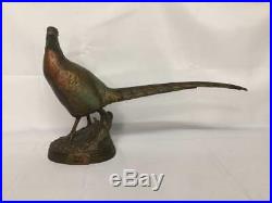 Big Sky Carvers Dick Idol Pheasant Bird Sculpture High Alert Serial# A-1271