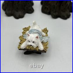 Big Sky Carvers Dog Nativity Set 9 Pc Christmas Scene Canine Figures