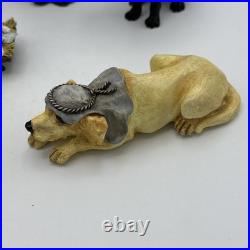 Big Sky Carvers Dog Nativity Set 9 Pc Christmas Scene Canine Figures