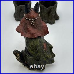 Big Sky Carvers Dog Nativity Set 9 Pc Christmas Scene Canine Figures