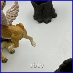 Big Sky Carvers Dog Nativity Set 9 Pc Christmas Scene Canine Figures