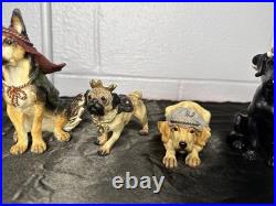 Big Sky Carvers Dogtivity Dog Nativity Lot of 4 Please Read