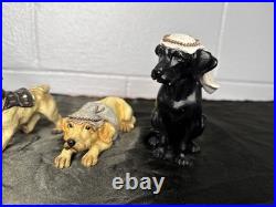 Big Sky Carvers Dogtivity Dog Nativity Lot of 4 Please Read