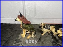Big Sky Carvers Dogtivity Dog Nativity Lot of 4 Please Read