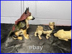 Big Sky Carvers Dogtivity Dog Nativity Lot of 4 Please Read
