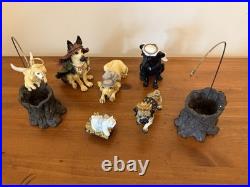Big Sky Carvers Dogtivity I Canine Dog Nativity 8 Piece Set Christmas READ
