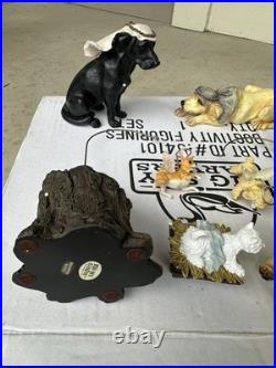 Big Sky Carvers Dogtivity I Canine Dog Nativity 9 Piece Set in Original Box